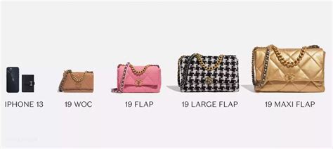 chanel 19 colors|Chanel 19 bag sizes.